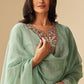 Women Cotton Blend Kurta Pant With Dupatta