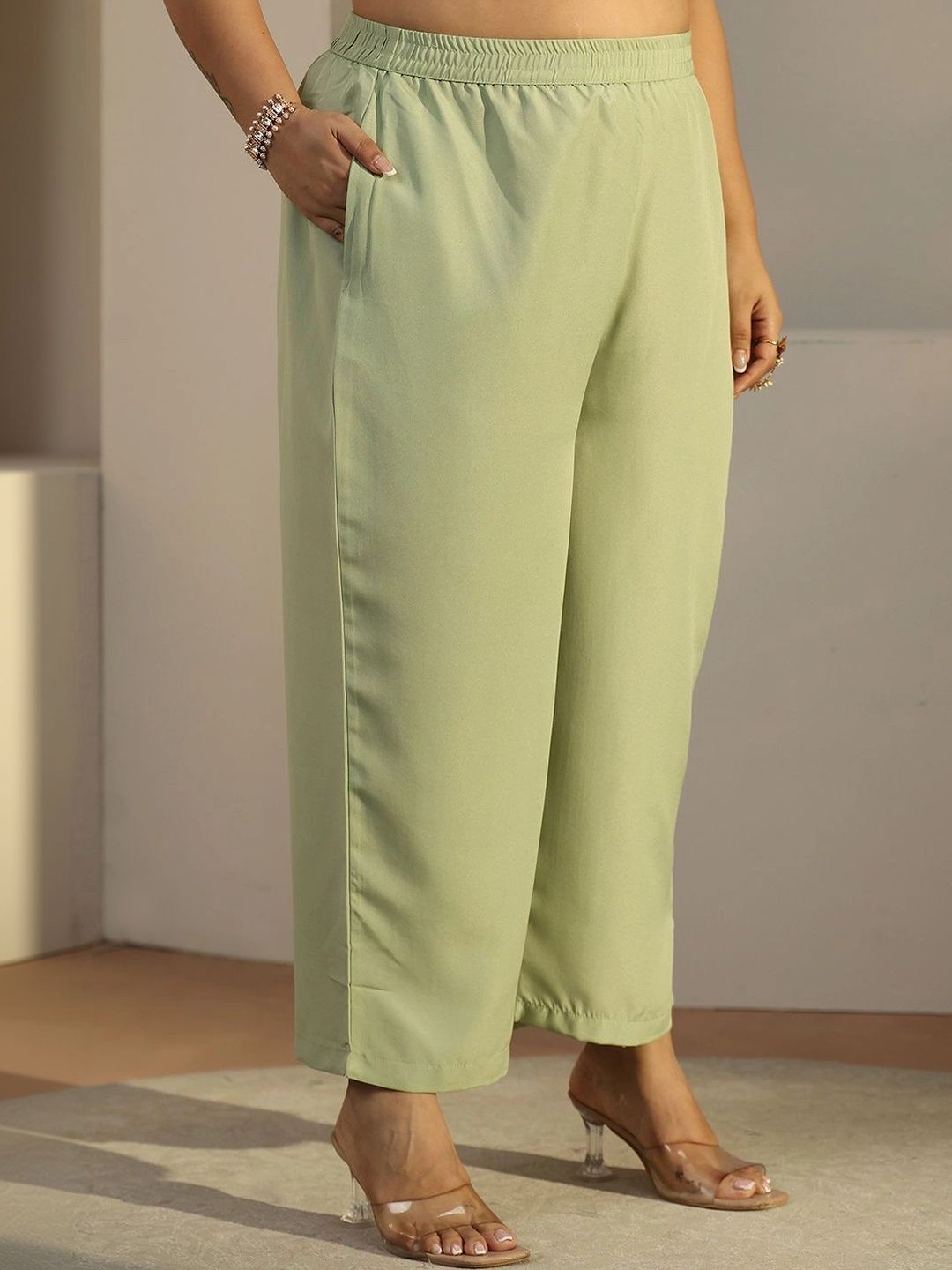 Women Ethnic Motifs Regular Thread Work Kurta with Palazzos & With Dupatta