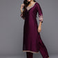 Women Embroidered Regular Kurta with Trousers & Dupatta