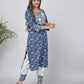 Women Cotton Rayon Kurta Pant Set