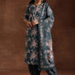 Floral Printed Regular Gotta Patti Pure Cotton Kurta with Salwar & With Dupatta