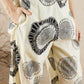 Abstract Printed Round Neck Pure Cotton Kurta with Trousers & With Dupatta