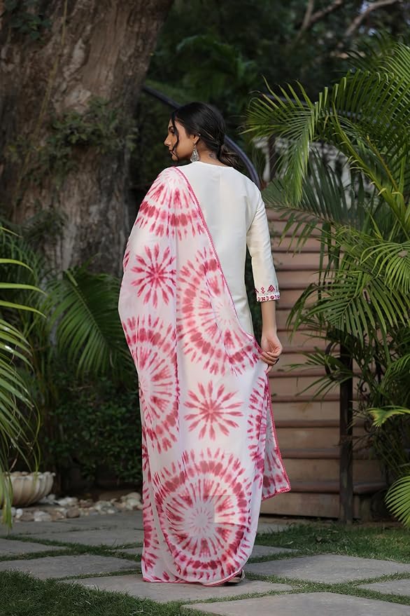 Women's Kurta with Pant & Dupatta