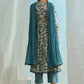 Floral Printed Empire Kurta with Trouser & With Dupatta