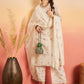 Floral Embroidered Pure Cotton Straight Kurta Set