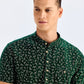 Floral Printed Cotton Strigth Kurta