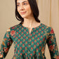 Women Floral Print Cotton Top