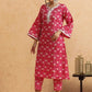 Printed Pure Cotton Kurta Set