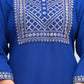 Women Blue Viscose Rayon Kurta Palazzo Dupatta Set