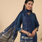 Straight Kurta with Trousers & Dupatta