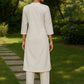 Women Regular Pure Cotton Kurta with Trousers - Amy's Cart