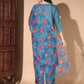 Women Cotton Blend Kurti Pant Dupatta Set