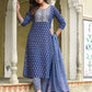 Women Viscose Rayon Kurta Pant Dupatta Set