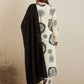 Abstract Printed Round Neck Pure Cotton Kurta with Trousers & With Dupatta