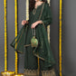 Embroidered Regular Kurta With Palazzos & Dupatta