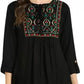 Women Embroidered Viscose Rayon Straight Kurta