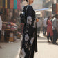 Women Floral Regular Thread Work Kurta with Trousers & With Dupatta - Amy's Cart