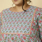 Women Pure Cotton Kurta Pant Dupatta Set