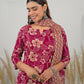 Women Cotton Blend Kurta Pant Dupatta Set - Amy's Cart