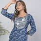 Women Cotton Rayon Kurta Pant Set