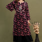 Women Viscose Rayon Kurta Palazzo Set