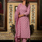 Women Viscose Rayon Kurta Pant Dupatta Set