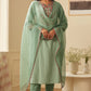 Women Cotton Blend Kurta Pant Dupatta Set