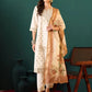 Women Cotton Blend Kurta Pant Dupatta Set