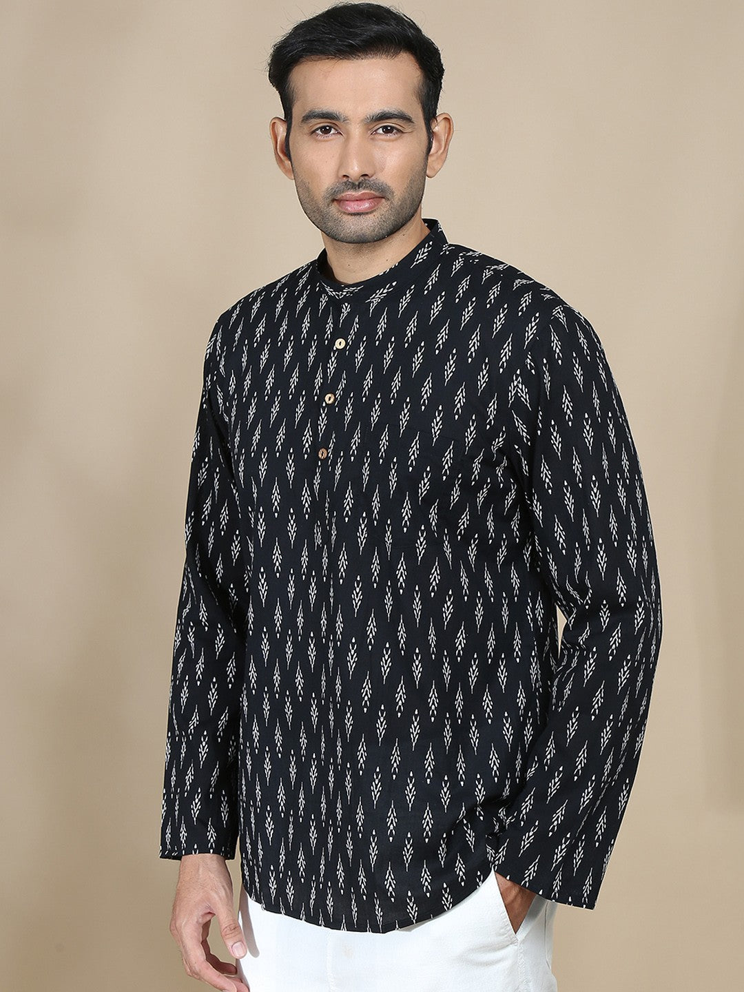 Printed Pure Cotton Short Kurta