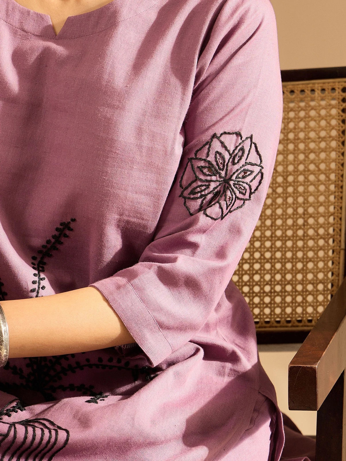 Women Pure Cotton Kurta Pant Set