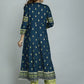 Ethnic Motifs Embroidered Empire Gotta Patti Anarkali Kurta With Trouser & Dupatta