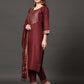 Women Cotton Blend Kurta Pant Dupatta Set