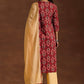 Ethnic Motifs Printed Pure Cotton Kurta with Trousers & With Dupatta