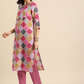 Bandhani Printed Kurta with Trousers