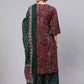 Floral Printed Empire Pure Cotton Kurta with Palazzos & Dupatta