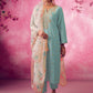 Women Floral Embroidered Regular Kurta with Trousers & With Dupatta