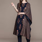 Women Floral Printed Regular Kurta with Trousers & With Dupatta