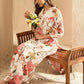 Women Floral Printed Regular Kurta with Palazzos