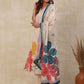 Women Floral Embroidered Regular Kurti with Trousers & With Dupatta