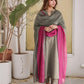 Women's Silk Viscose Straight Solid Kurta with Pant & Dupatta