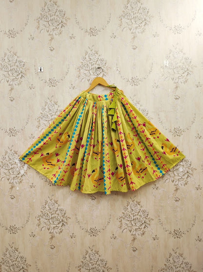 Girls Printed Ready to Wear Lehenga & Top