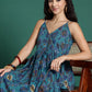 Ethnic Motifs Printed Empire Gotta Patti Kurta with Palazzos