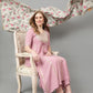 Women Embroidered Empire Gotta Patti Kurta with Trousers & With Dupatta