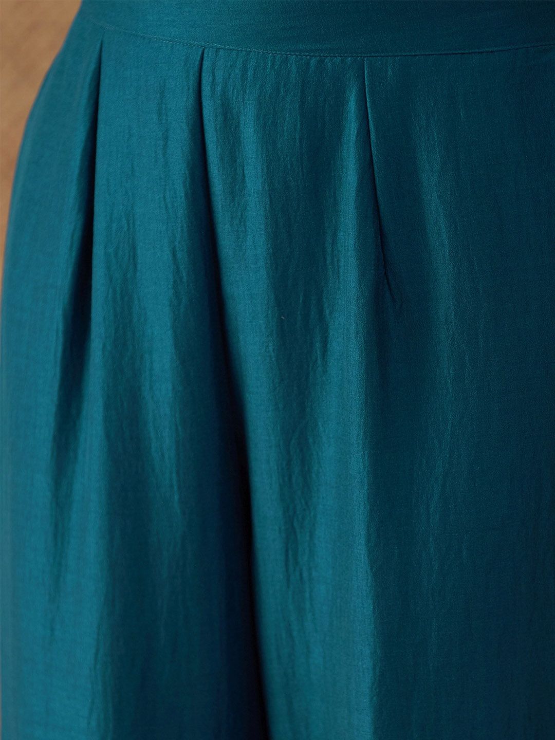 Women Regular Size Kurta Set Silk Blend