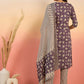 Floral Printed Pure Cotton Round Neck Kurta With Trousers & Dupatta