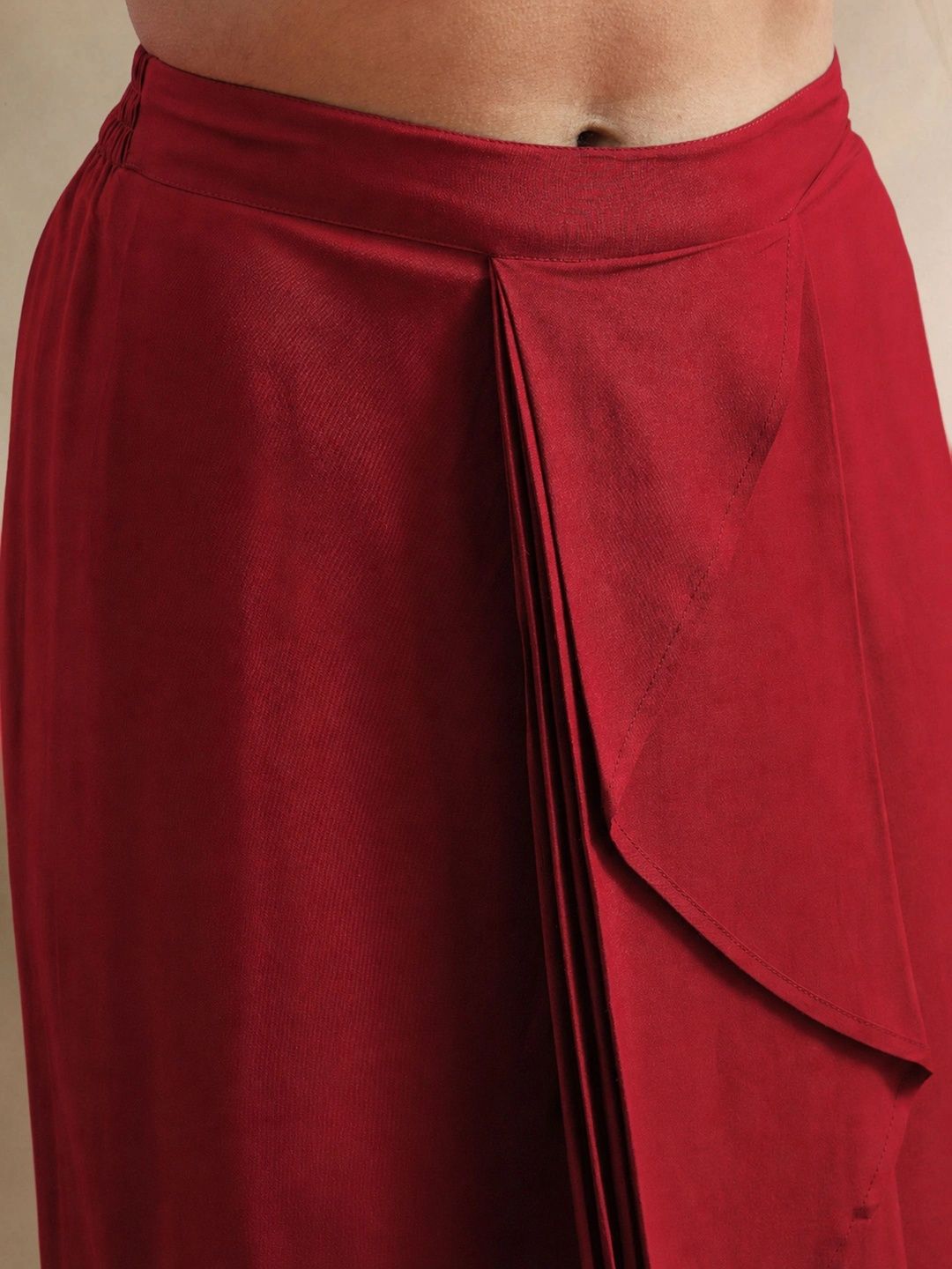 Women Embroidered Top with Palazzos
