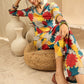 Women Floral Printed Regular Pure Cotton Kurta with Trousers