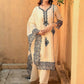 Ethnic Motifs Embroidered Kurta & Trousers With Dupatta