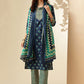 Ethnic Motifs Printed Regular Pure Cotton Kurta with Trousers & With Dupatta