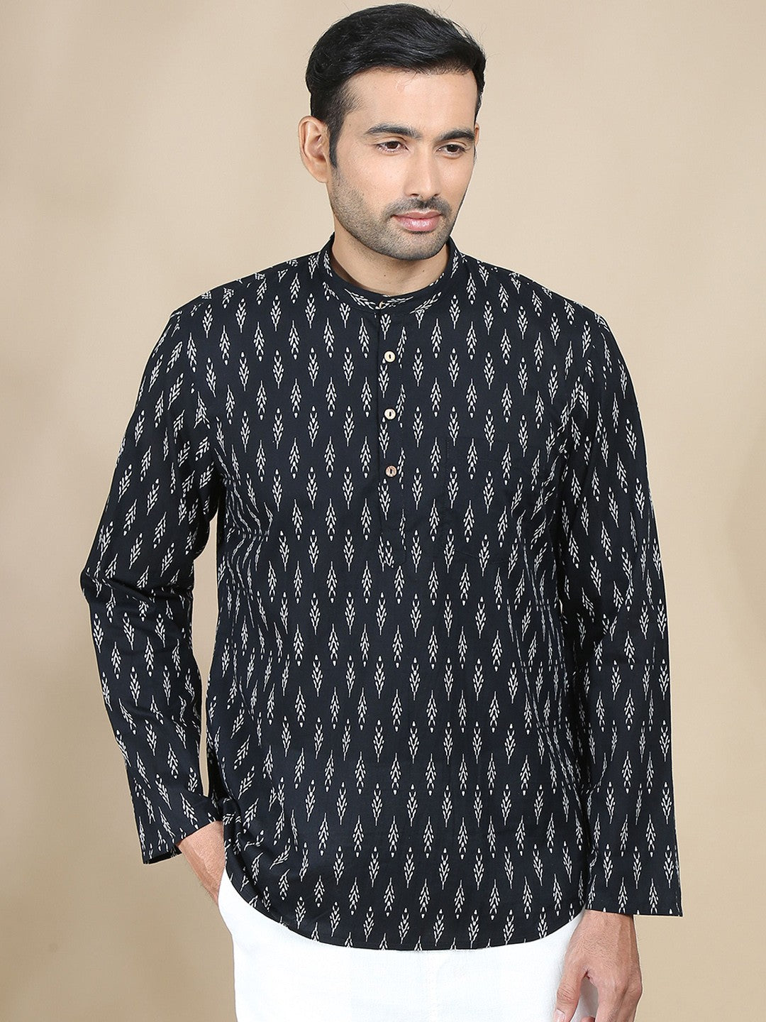 Printed Pure Cotton Short Kurta